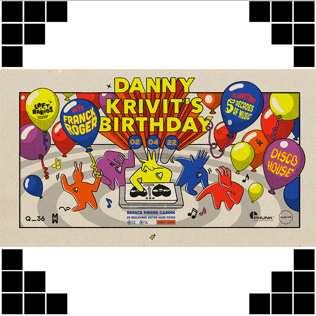 DANNY KRIVIT'S BIRTHDAY